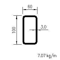 CFRHS 100x60x3,0