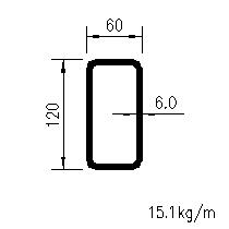 CFRHS 120x60x6,0
