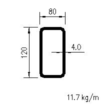 CFRHS 120x80x4,0