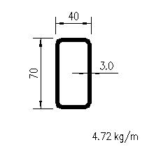 CFRHS 70x40x3,0