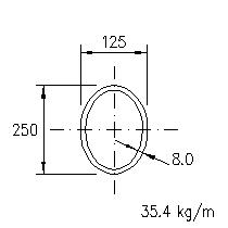 EHS 250x125x8,0