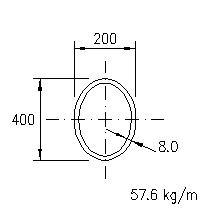 EHS 400x200x8,0